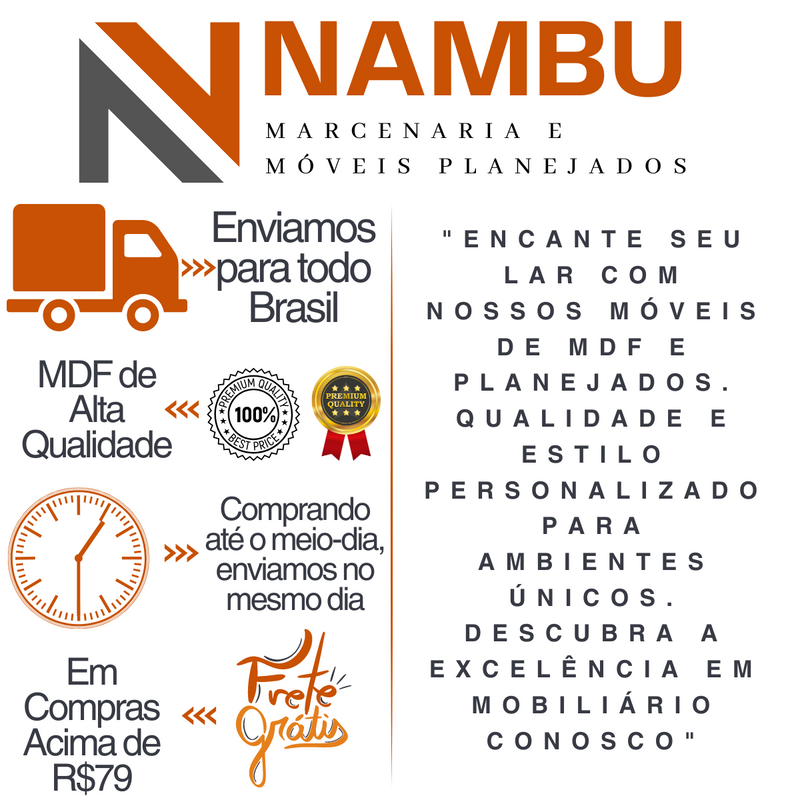 Kit 2 Prateleira Nicho Livros Infantil  50cm Branca