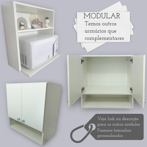 Suporte Suspenso Cozinha Modular Forno Elétrico 50x61cm - Nambu Magazine