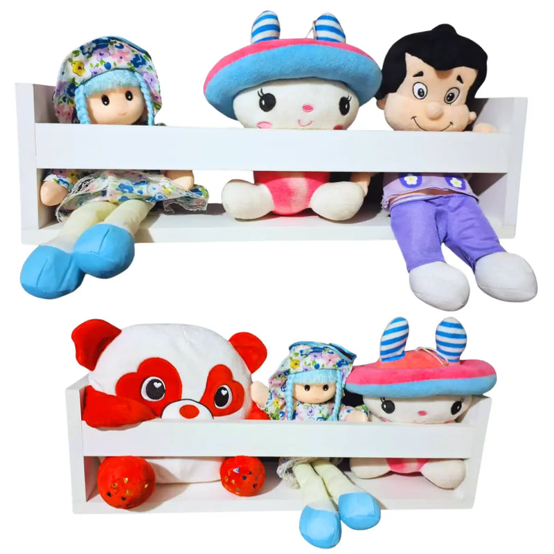 3 Prateleiras Nicho Para Livros Decorações Mdf 60cm Nambu Magazine