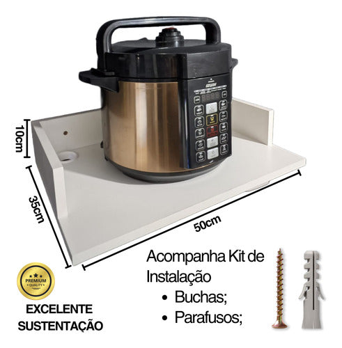 Prateleira para colocar Panela de Arroz Air Fryer Forninho